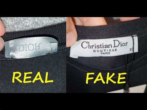 dior t shirt fake|christian dior authentication.